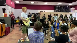 Ed Sheeran surprises Tampa high school music students