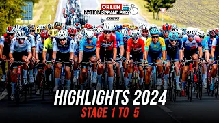 Stage 1 to 5 - ORLEN Nations Grand Prix 2024 - Highlights