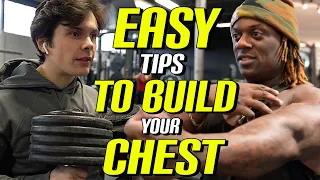 The Best Chest Work Out With These Tips Ft. Will Tennyson | Coaching Up