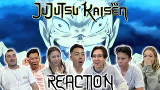 OUR FIRST TIME WATCHING JUJUTSU KAISEN | 1x1 REACTION!!