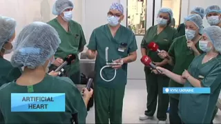 Ukrainian Patient Gets Artificial Heart: The very first time operation is conducted in the country