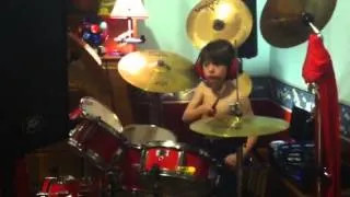 6 year old Drummer Alex Shumaker It's my Life Bon Jovi