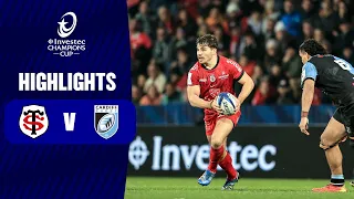 Instant Highlights - Stade Toulousain v Cardiff Rugby Round 1 │ Investec Champions Cup 2023/24