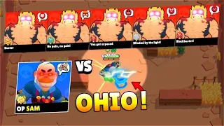 BRAWL OHIO❗ INSANE TEAMMERS vs OP SAM BRAWLER 🔥 Brawl Stars 2023 Funny Moments, Wins, Fails ep.1074