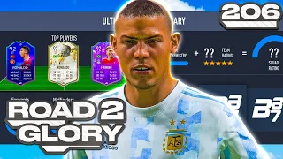 97 ICON MOMENTS RONALDO RETURNS! ROAD TO GLORY 206! | FIFA 22 ULTIMATE TEAM