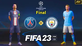 FIFA 23 - PSG vs. MANCHESTER CITY - Ft. Ibrahimović - UEFA Champions League Final - PS5™ [4K]