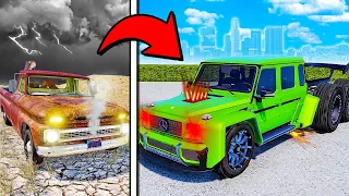 Repairing ABANDONED Junk Trucks in GTA 5!