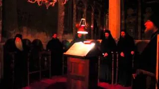 Night Vigil - Serbian Orthodox Monastery, chanting.