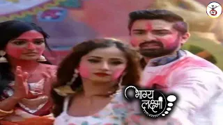 Rishi-Lakshmi Met in Holi Festival, Malishka Shock | Bhagya lakshmi | Upcoming Twist | Zeetv