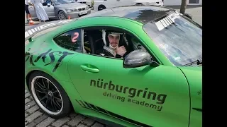 Nurburgring nordschleife CoPilot Mercedes SLS AMG GTR V8 BI-TURBO