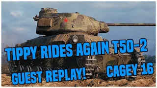 Wot Console // how to Light tank on Abbey // Guest replay T50-2 3rd mark