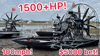 Airboat Drag Races at Lake Cypress! 2/10/24