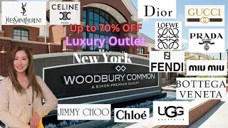 Discount Luxury Shopping at Woodbury Common Outlets Dior, Gucci, Prada, Celine, Fendi, Bottega, YSL