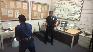 Gta 5 Jernigan punching cops in the face again lol