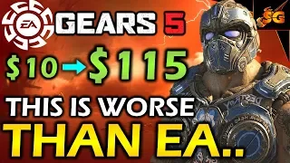 GEARS 5 MICROTRANSACTIONS ARE WORSE THAN EA & ACTIVISION! The Coalition Is Greedy & Abusing Fans!