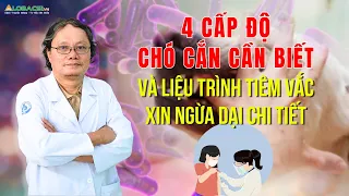 4 cấp độ chó c.ắn cần biết và liệu trình tiêm vắc xin ngừa dại chi tiết | BS Trương Hữu Khanh