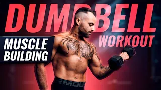 45 Minute Home Dumbbell Workout to Get Lean & Strong (DUMBBELLS ONLY)