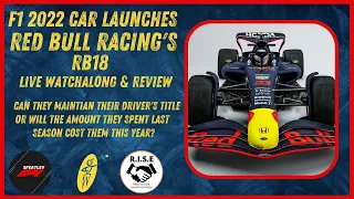 F1 2022 | Car Launches | Red Bull Racing's RB-18 | Live Watchalong | #RedBull #F12022 #F1CarLaunch