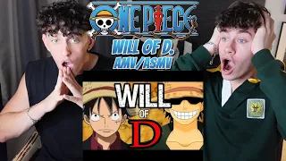 First Time Watching One Piece - Will of D. | AMV/ASMV | Reaction