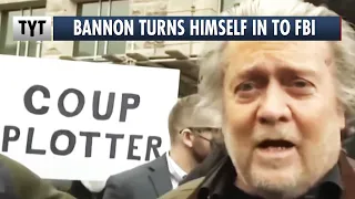Bannon SURRENDERS To FBI While Livestreaming