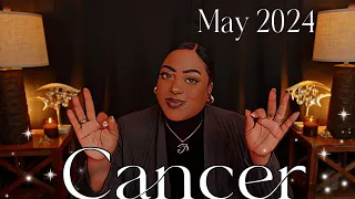 CANCER - What YOU Need To Hear Right NOW! ☽ MONTHLY MAY 2024✵ Psychic Tarot Reading