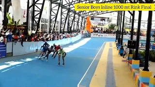 1000 mt Inline Final Senior Boys (17 yr above ): 60th RSFI NATIONAL 2022