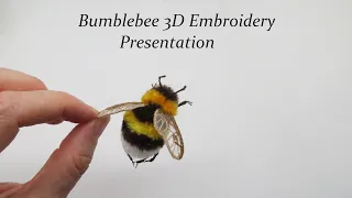 Bumblebee 3D Embroidery Presentation