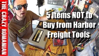 5 Items NOT to Buy from Harbor Freight Tools