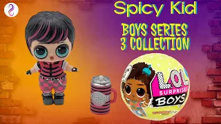 Dollfinity Marketplace Presents "SPICY KID" from the L.O.L. Surprise! BOYS Series 3 Collection