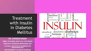 LECTURE ON TREATMENT WITH INSULIN IN DIABETES MELLITUS.