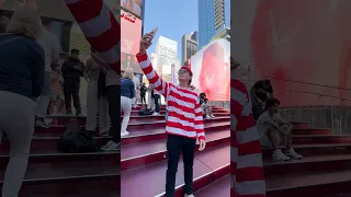 Playing Where’s Waldo in REAL LIFE