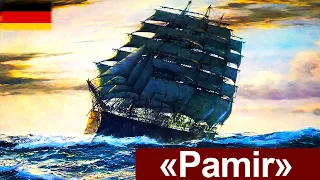 The wreck of the large four-masted ship Pamir