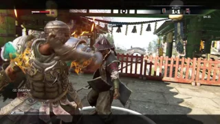 Cheater gets recked by lv one centurion!!! For Honor
