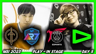 DUO CAST WITH @doublelift (MSI 2023 CoStreams | Play-In Stage | Day 5: GG vs R7 — PSG vs LLL)