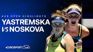 Linda Noskova v Dayana Yastremska | Quarter-Final | Extended Australian Open 2024 Highlights 🇦🇺