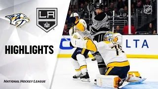 NHL Highlights | Predators @ Kings 10/12/19