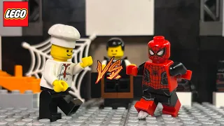 Lego Spider-Man VS. The Chef | Stop-Motion