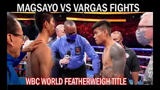 MARK MAGSAYO VS REY VARGAS FIGHTS! WALANG TAKAS SA MGA MEXICANO