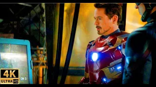 Железный человек понимает кто убил его родителей 4К. Iron Man understands who killed his parents