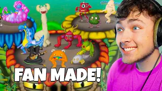 THESE FAN MADE ISLANDS IN MY SINGING MONSTERS ARE FANTASTIC!