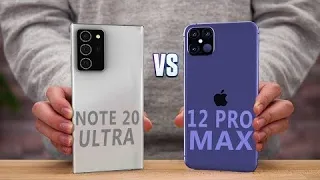 Samsung Galaxy Note 20 Ultra VS iPhone 12 Pro Max