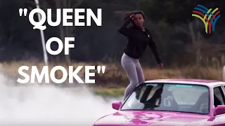 South African 'Queen of Smoke' Shows Charlize Theron How It's Done