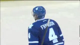 Franson 2-0 Goal - Maple Leafs vs. Hurricanes - Mar/28/2013