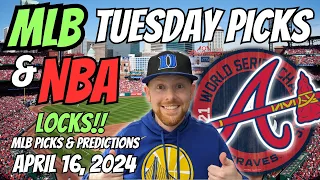 HUGE MLB LOCK!! MLB Picks Today 4/16/2024 | Free MLB Picks, Predictions & Sports Betting Advice