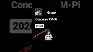 PM-PI 2020 GRUPO DE ESTUDO WHATS/ LINK NA DESCRIÇÃO