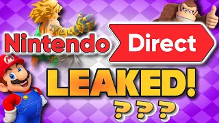 Nintendo Direct Date and Info Just LEAKED!