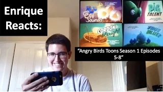 Enrique Zuniga Jr. Reacts to: "Angry Birds Toons - Season 1 Episodes 5-8"
