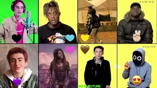 autotune vs no autotune, tentacion, juice wrld and...💔💔🔥🔥🖤🖤