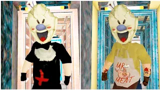 Ice Scream 5 Evil Nun Mod Vs Ice Scream 5 Mr Meat Mod Full Gameplay