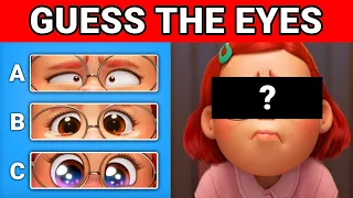 Guess the EYES of Disney Characters!